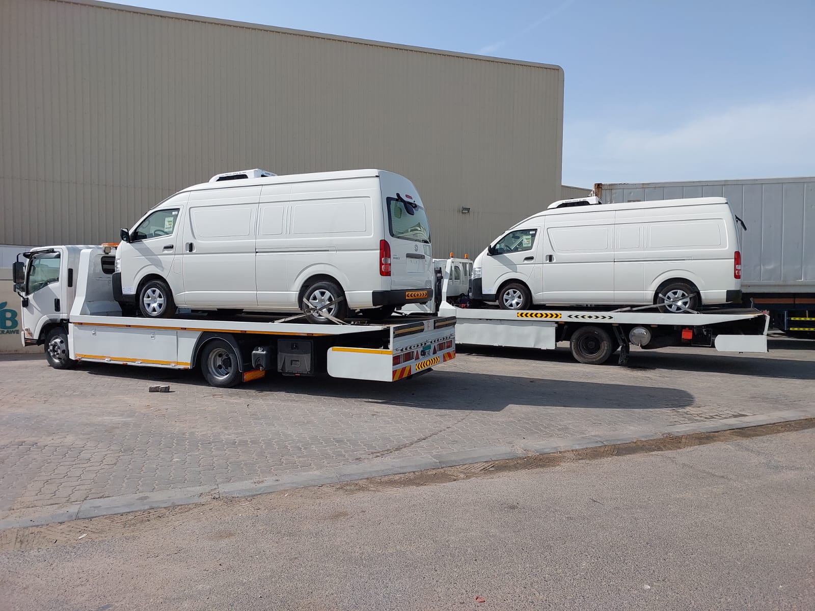 SINOCLIMA Roof-Mounted Van Refrigeration Unit for Middle East Desert Cold Chain